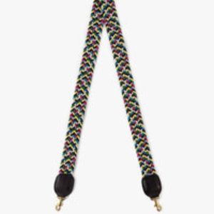 Clare V. Braided Crossbody Strap in Multi